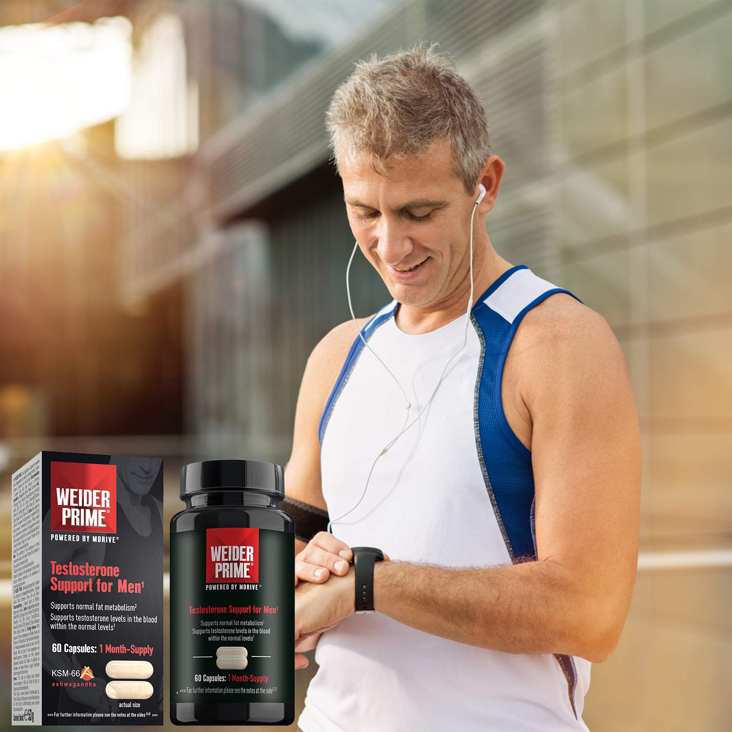 WEIDER Prime Testosterona Hombre kapsułki 60 kaps.