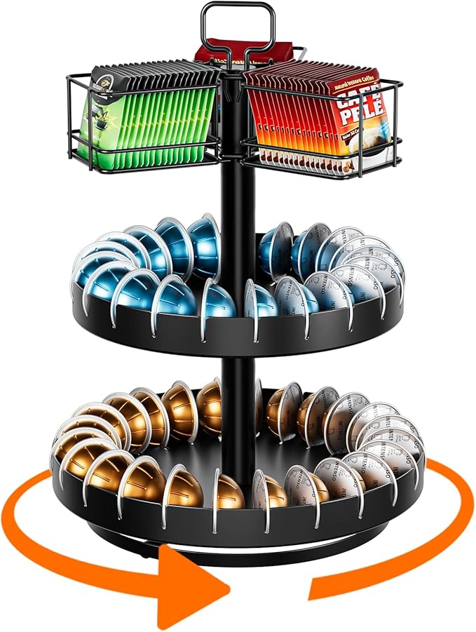 Coffee Pod and Tea Bag Organizer