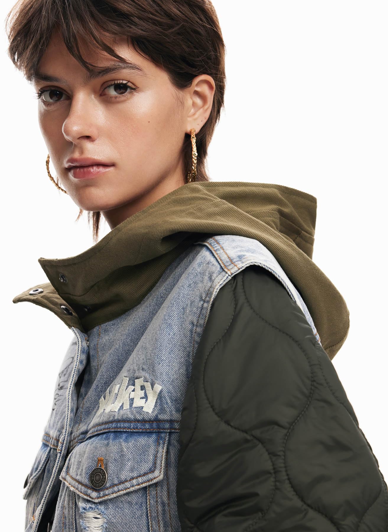 Desigual Parka Da Donna WOMAN WOVEN PARKA Donna (Pacco da 1)