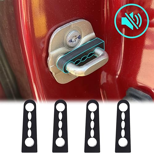 Miniatura 2 de Amortiguador de sonido Buffer de bloqueo de puerta para Nissan Qashqai X-Trail Tiida Juke Note Rogue NV200 Murano Rattling Stop Screaks Sordo Seal
