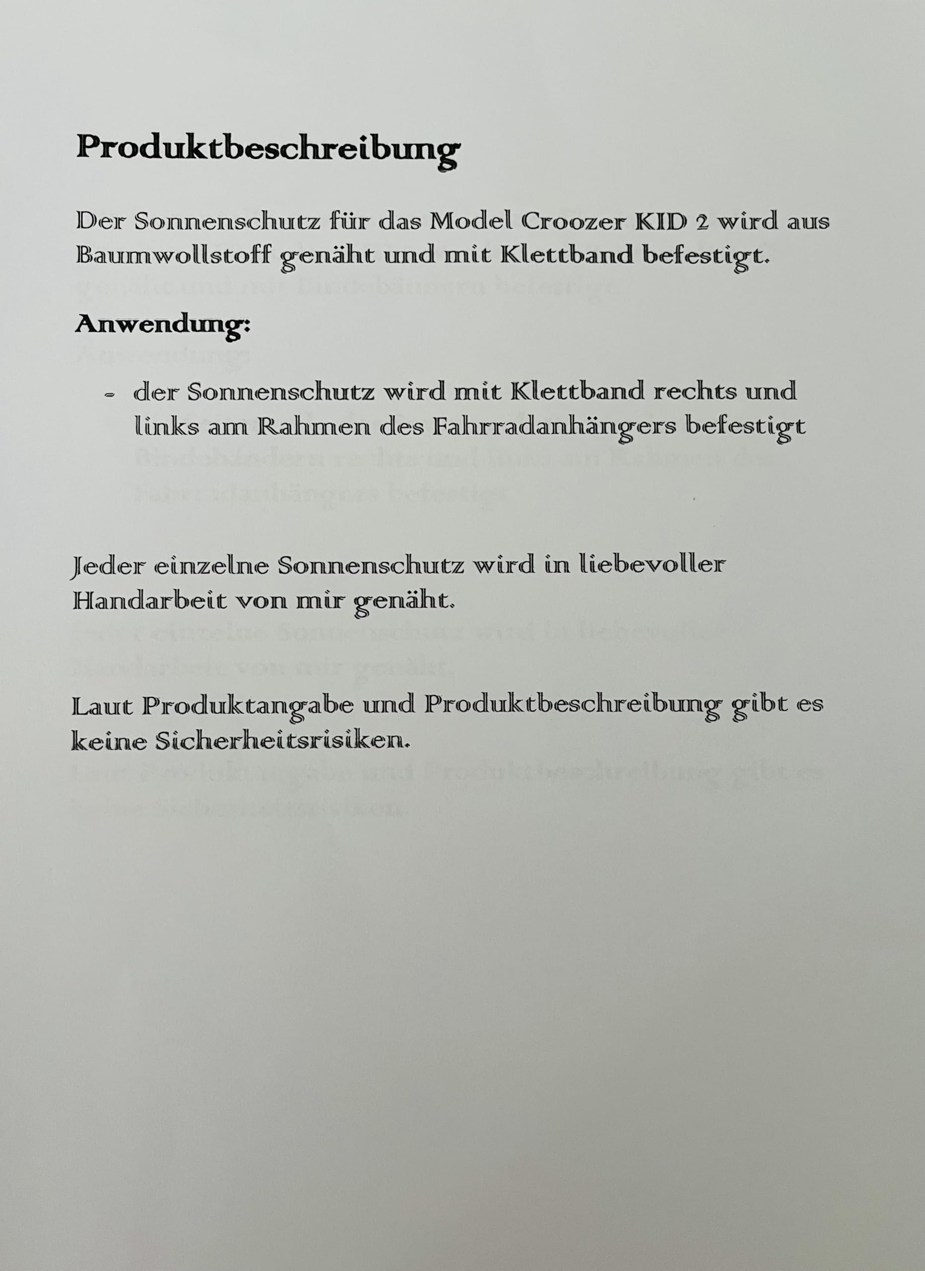 Generisch Sonnenschutz 3 teiliges Set für den Croozer Kid2 Motiv Regenbogen | kompatibel/passend für den Croozer Kid2