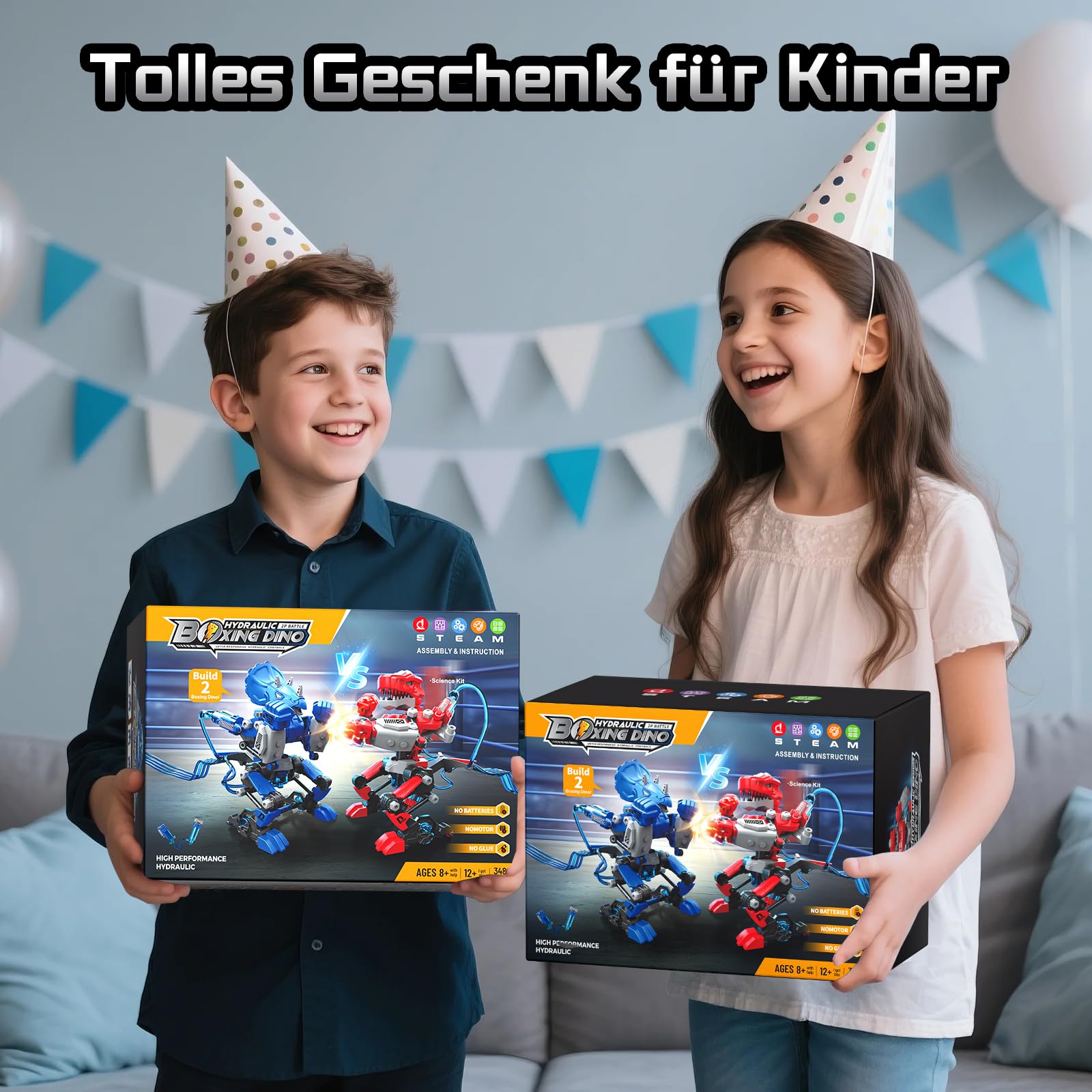 Experimente für Jungen ab 8 9 10 11 12 13 14+, Spielzeug Roboter bausatz