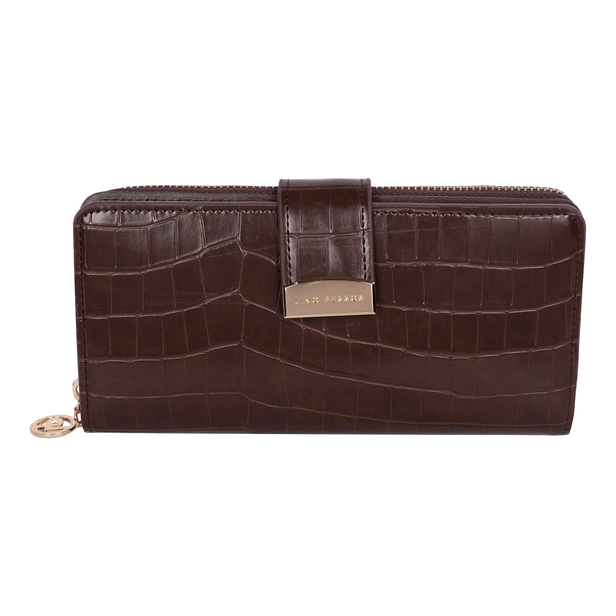 lino perros Women Zippered Brown Wallet-picture-32