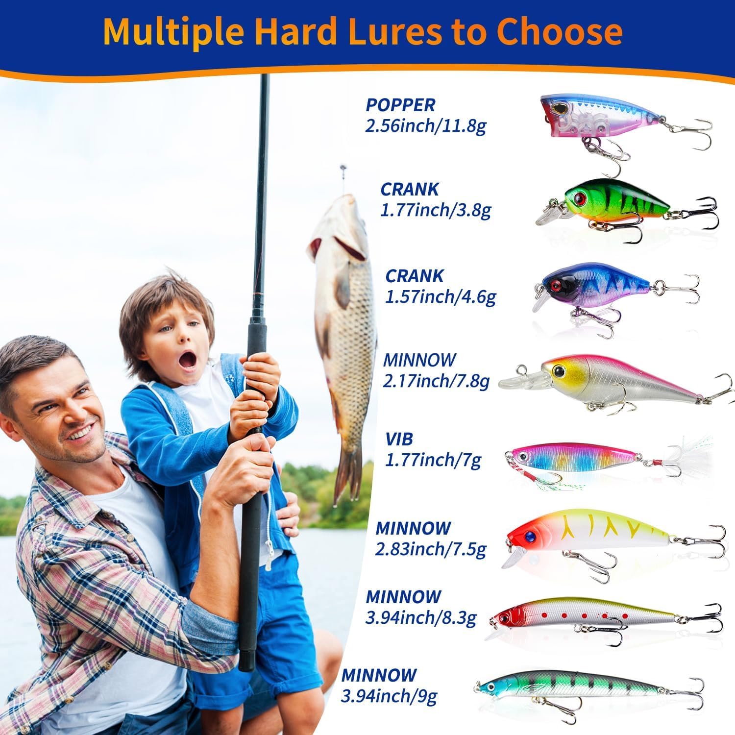 Angel Calendario Dell'Avvento 2024 Per Pescatori - 24 Esche Da Pesca Per Il Conto Alla Riscossa Di Natale - 3