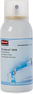 Rubbermaid Commercial Refill for Microburst 3000 Automatic Odor Control System, Linen Fresh, FG4012551