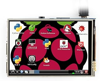 TOP1 Raspberry Pi 3.5inch Resistive Touch Display (A) 480×320 Resolution IPS Panel SPI Support Raspbian\UbuntuKali and Retropie System