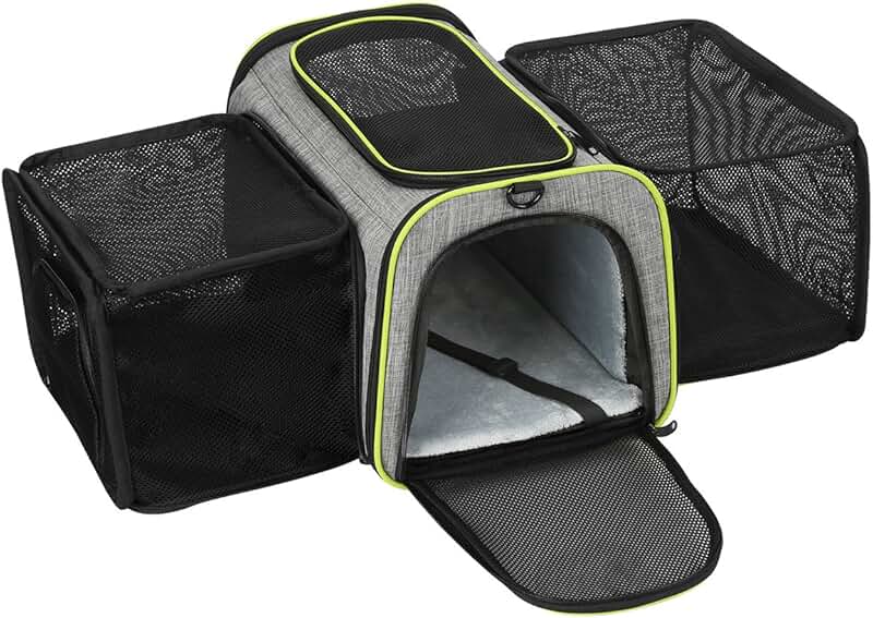 cat travel carrier with litter box