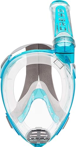 Miniatura 2 de Cressi Máscara facial completa de snorkel para adultos - Vista amplia y clara, sistema antivaho - Respiración fácil la seguridad primero - Nuevo