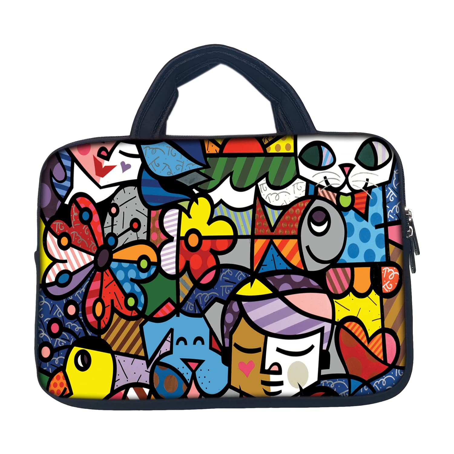 Theskinmantra Colorful Creatures Laptop Sleeve with Zipper & Handle for 15.6 inch laptops (B01IBB9352) Amazon Price History, Amazon Price Tracker