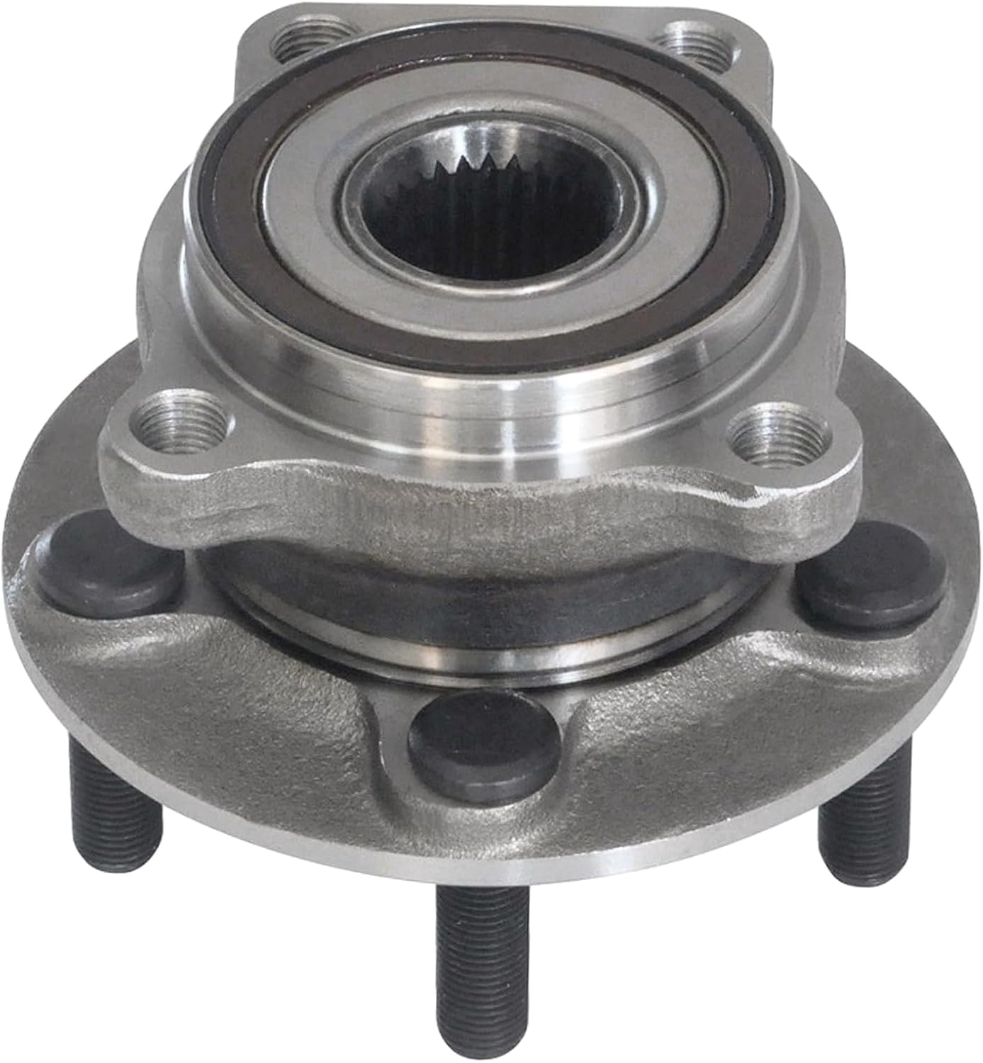 IRONTEK 513220 Front Wheel Hub and Bearing Assembly Compatible for Subaru 2005-2014 Legacy, for Outback 2005-2014 BR930473/HA590118 Wheel Bearing and Hub Assembly; 5 Lugs W/ABS 1PCS