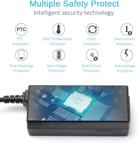 Miniatura 6 de Adaptador de CA de 45 W compatible con Dell XPS 13 9333 9343 9350 9360 9370 XPS 12 9Q23 9Q33, LA45NM131 DA45NM131 Inspiron 11 3000 13 5000 7000 11 4