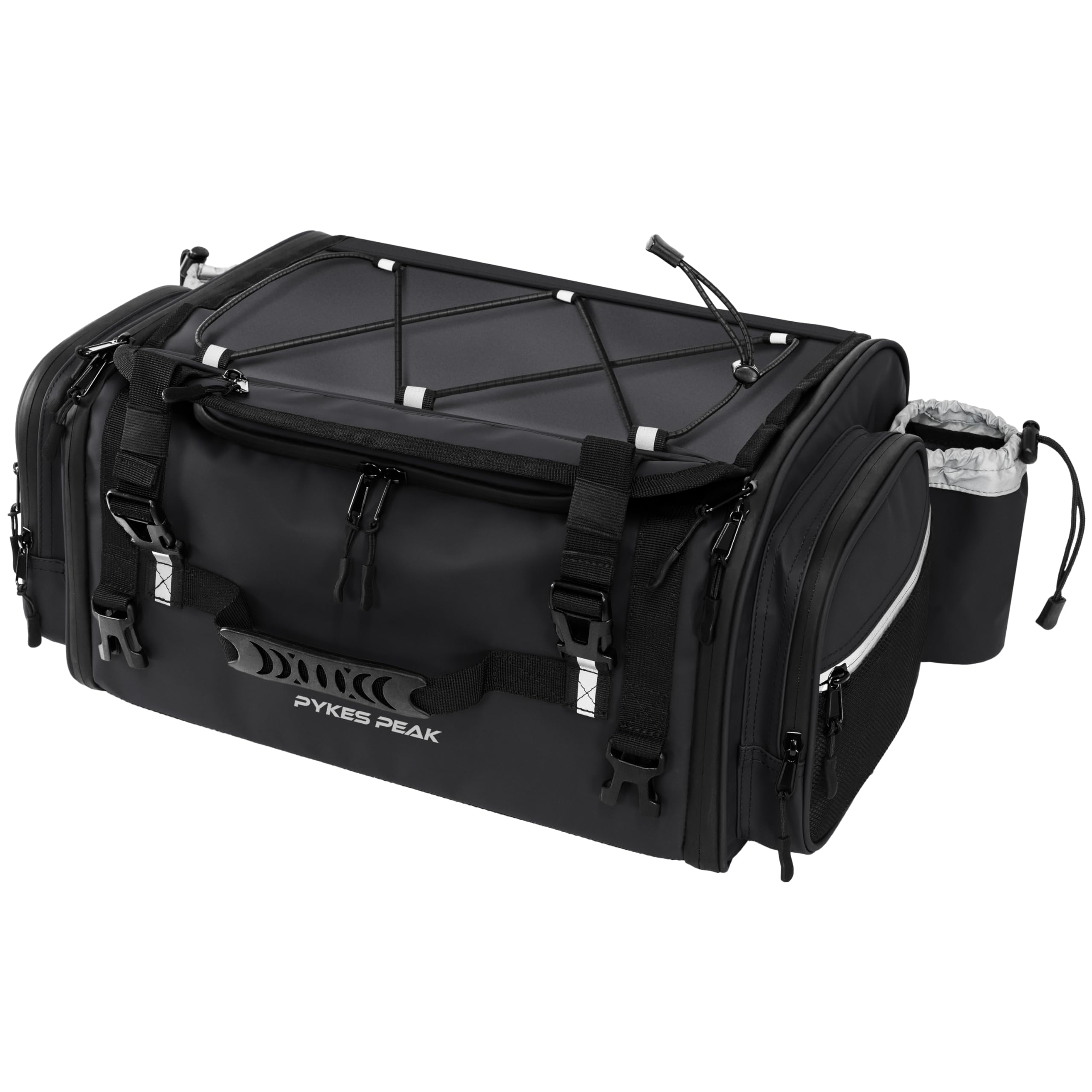 Amazon | PYKES PEAK バイク用 シートバッグ 18L 29L 大容量 レイン