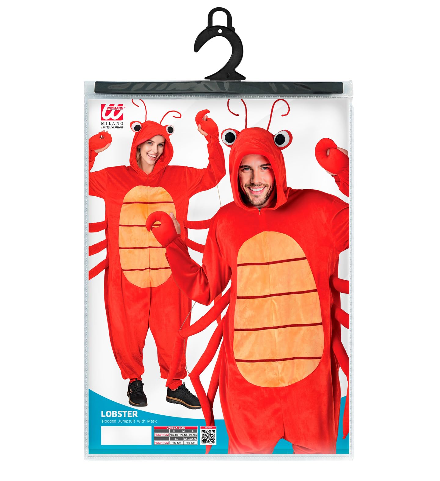W WIDMANN MILANO Party Fashion - Disfraz de animal, mono para adultos