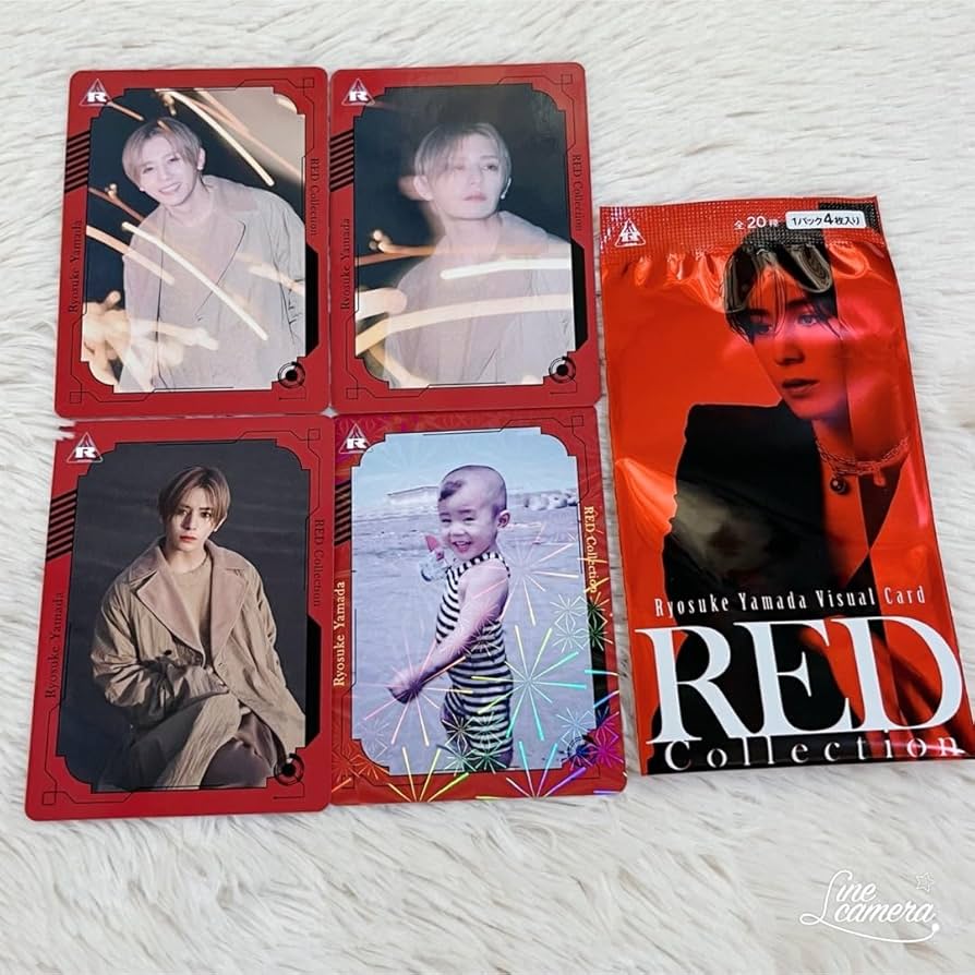 Amazon.co.jp: 山田涼介 ビジュアルカード LIVE TOUR 2025 RED : おもちゃ