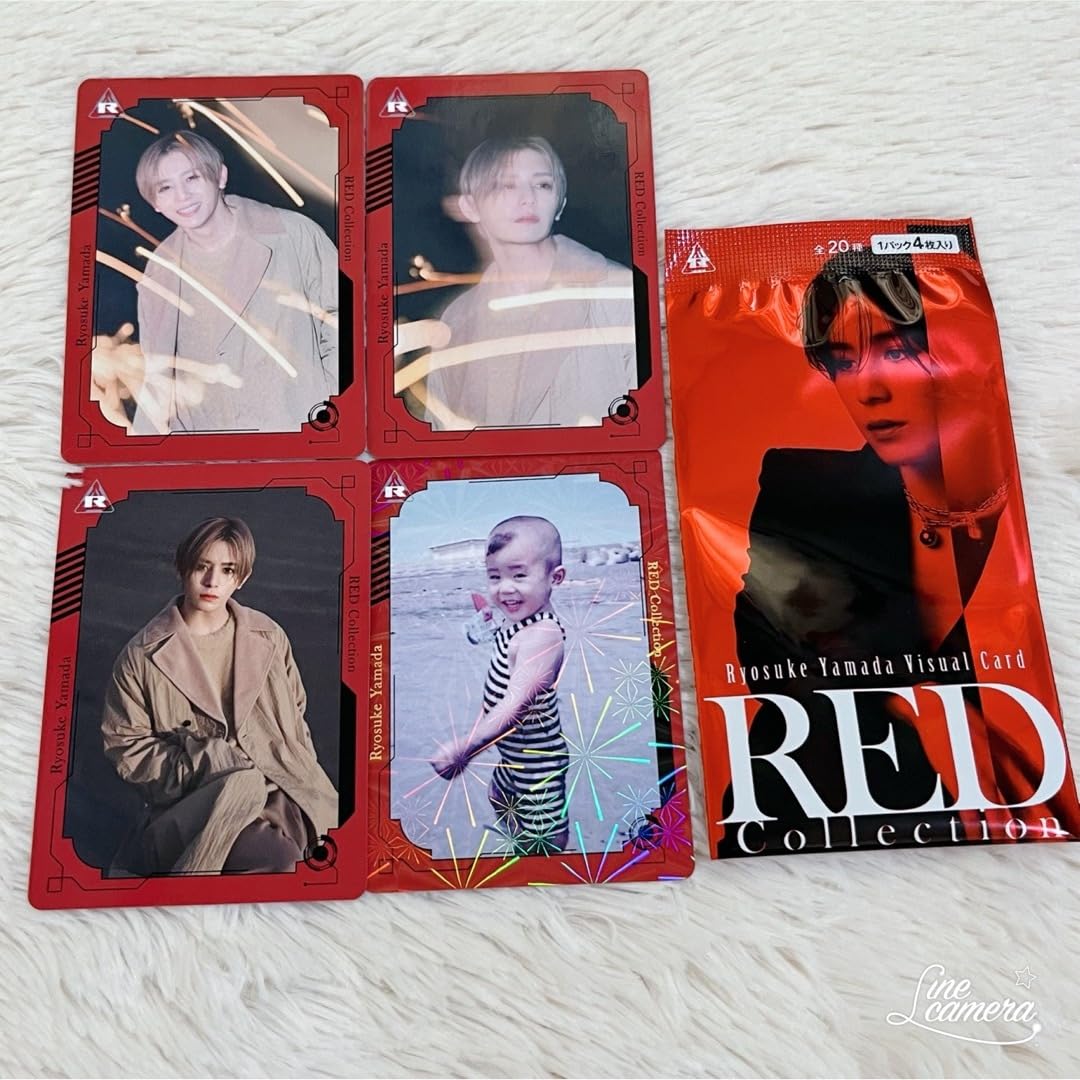 Amazon.co.jp: 山田涼介 ビジュアルカード LIVE TOUR 2025 RED