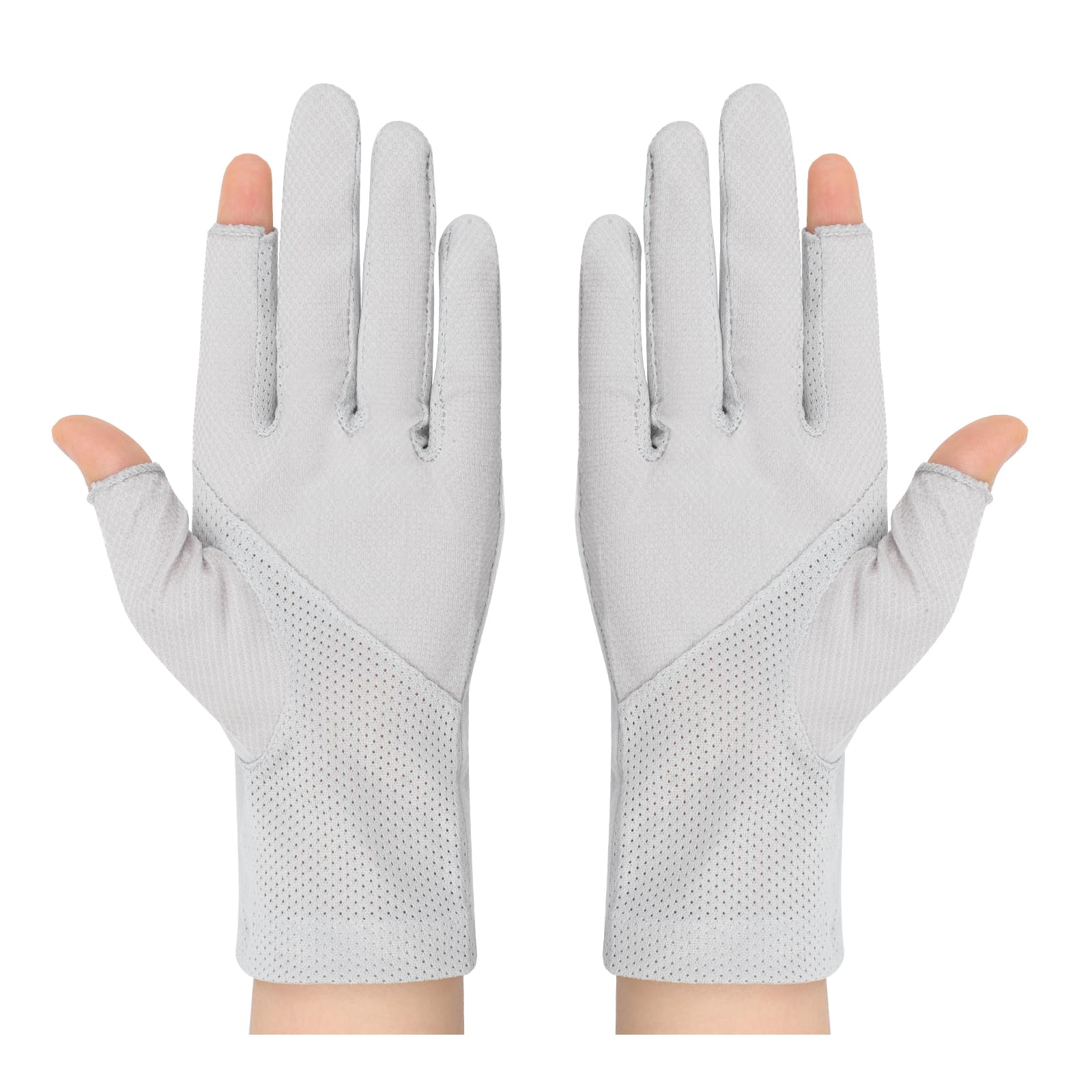 TINAYAUE Cycling Driving Gloves Anti-Slip Sunblock Half Finger Touch Screen Breathable Outdoor Sports Glove for Biking Gym