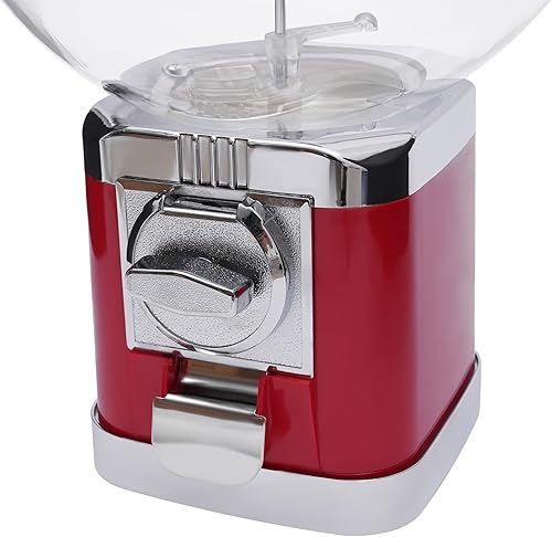 Miniatura 7 de Máquinas expendedoras rojas, máquina de chicles de caramelo para caramelos de 1.26 pulgadas, dispensador de caramelos de goma de mascar para niños,