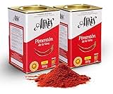 Hot + Sweet Smoked Paprika Powder 160g x2 - Pimenton de la Vera D.O.P. - Authentic Spanish Paprika Seasoning