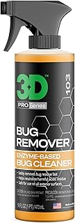 3D Bug Remover - All Purpose Exterior Cleaner & Degreaser to Wipe Away Bugs on Plastic, Rubber, Metal, Chrome, Aluminum, Windows & Mirrors, Suitable for use on Car Paint, Wax & Clear Coat