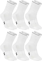 Kit 6 Pares Meia Corrida Poliamida Trifil Cano Médio Academia Esportiva Original