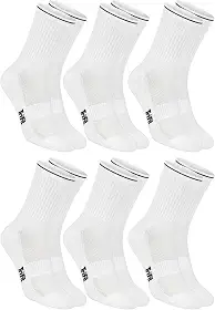 Kit 6 Pares Meia Corrida Poliamida Trifil Cano Médio Academia Esportiva Original