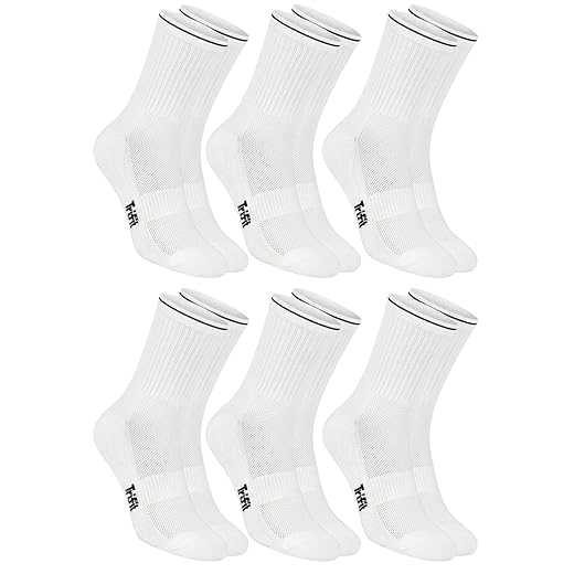 Kit 6 Pares Meia Corrida Poliamida Trifil Cano Médio Academia Esportiva Original