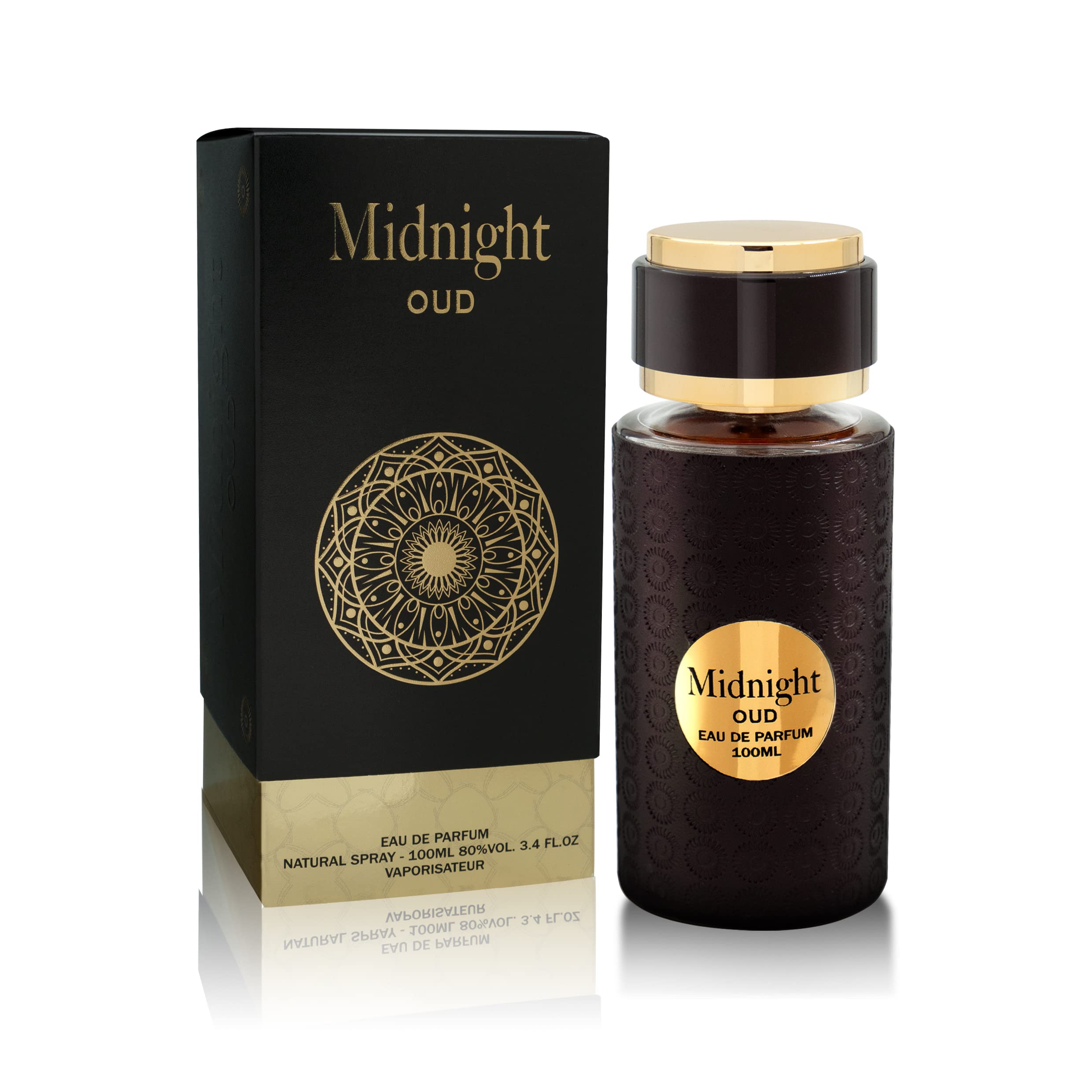 Midnight Oud - Eau de Parfum - By Fragrance World - Perfume For Men, 100ml