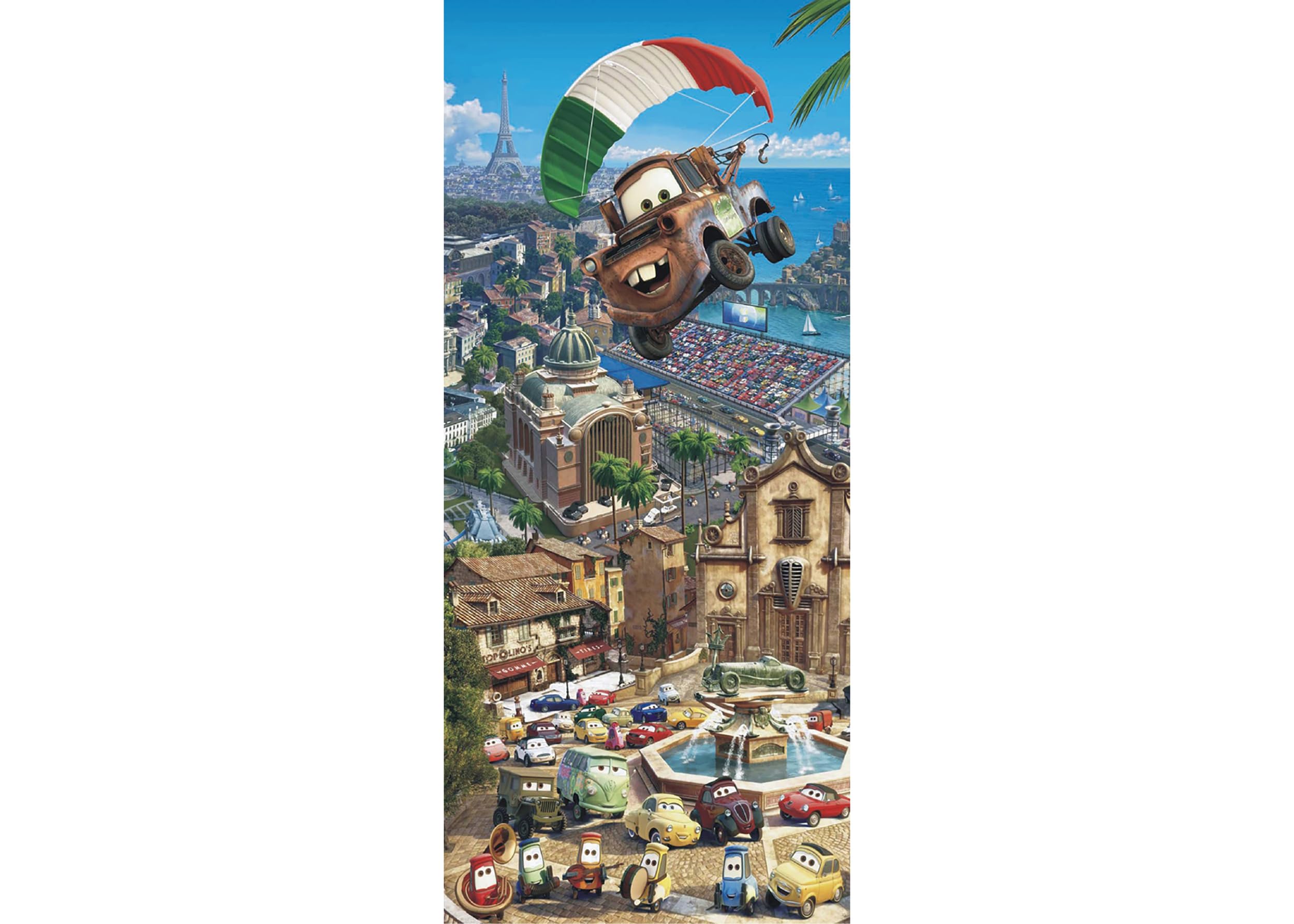 Disney Cars WALL MURAL 202x90cm boys bedroom poster sized wallpaper