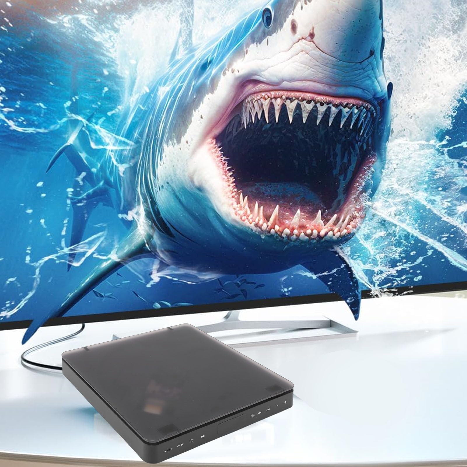 Tosuny Reproductor de DVD HDMI para TV, Reproductor de DVD HD 1080P para Todas Las Regiones con Control Remoto y Puerto HDMI/AV, Compatible con DVD, Tarjeta USB/TF, Compatible NTSC/PAL
