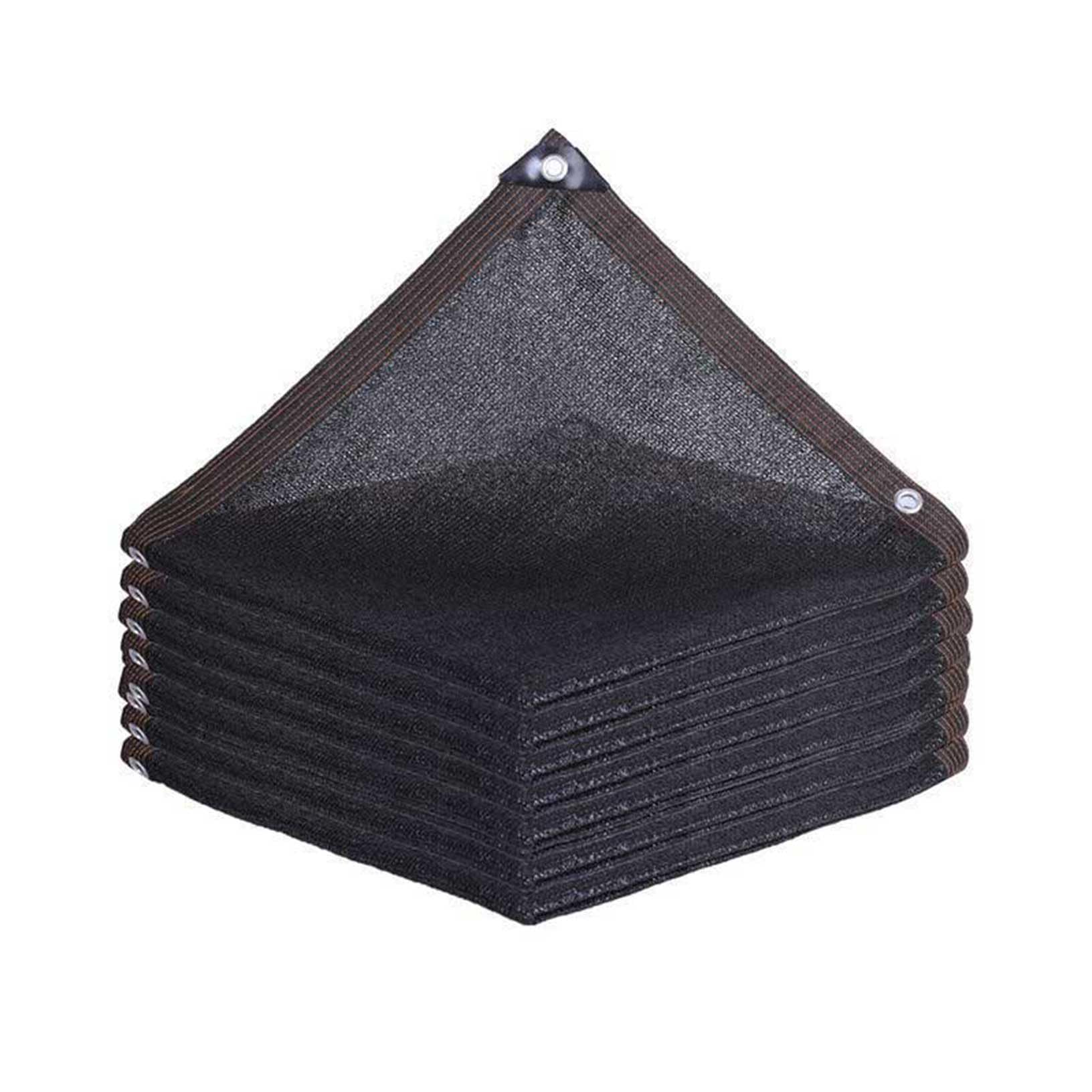 Filet d'ombrage 85% UV brise-vue coupe-vent noir pour couverture végétale et grand jardin