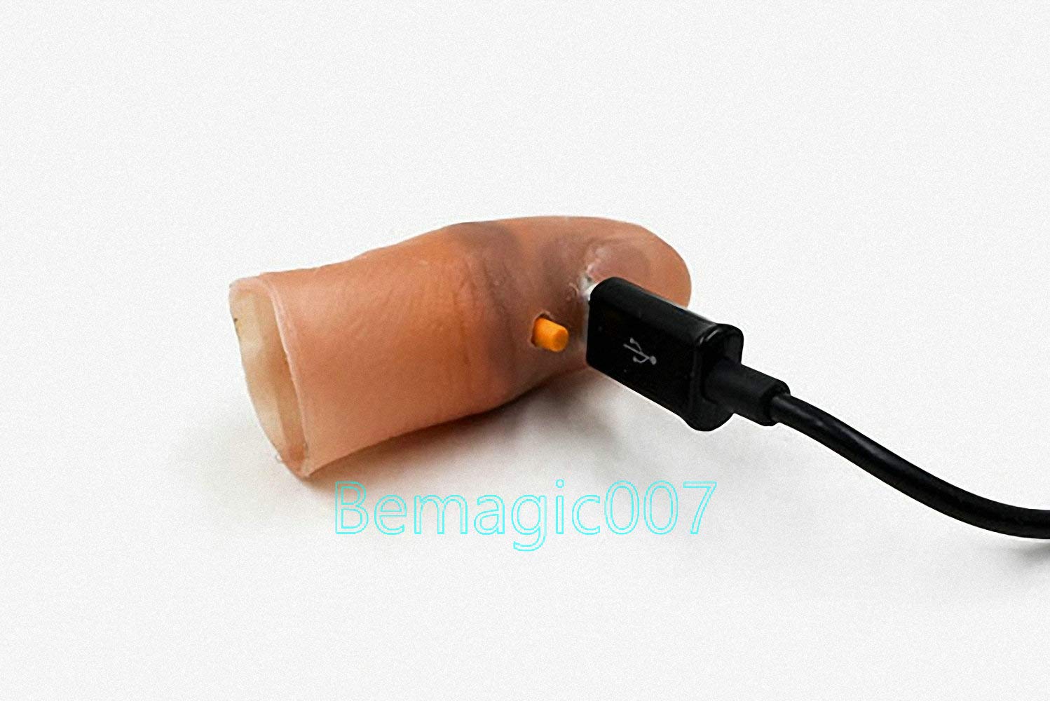 Fire Magic Tricks Ricaricabile Thumb Flash Gun - Rechargeable +(1 Paper Refill And 1 Pack Cotton Refill