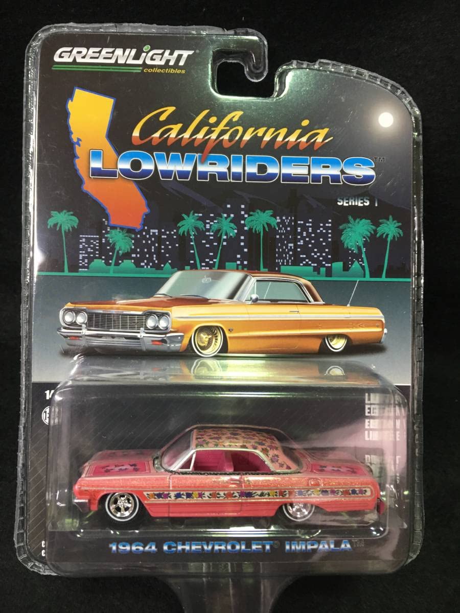 GREENLiGHT　グリーンライト　カルフォルニア　ローライダーズ　4点未開封 楽天市場】GREENLIGHT CALIFORNIA LOW RIDERS SERIES 1- 1964