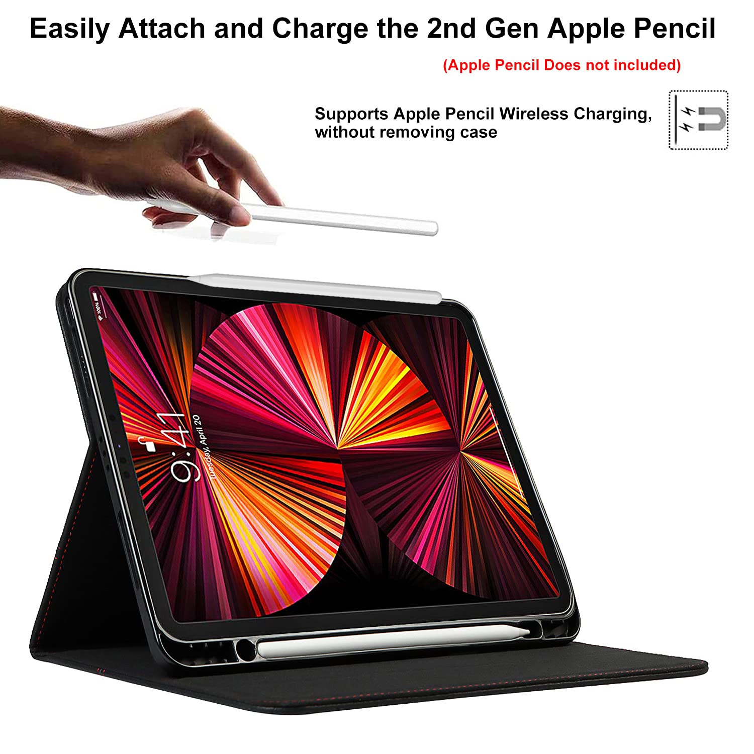 Apple iPad Pro（第３世代）11インチ 純正カバー＆Pencil付き Amazon.co.jp: ZtotopCases iPad Pro 11用ケース 第4世代/第3