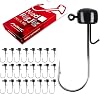 MadBite Ned Rig Jig Hook Kits, Finesse Mushroom Jig Heads for Soft Lures