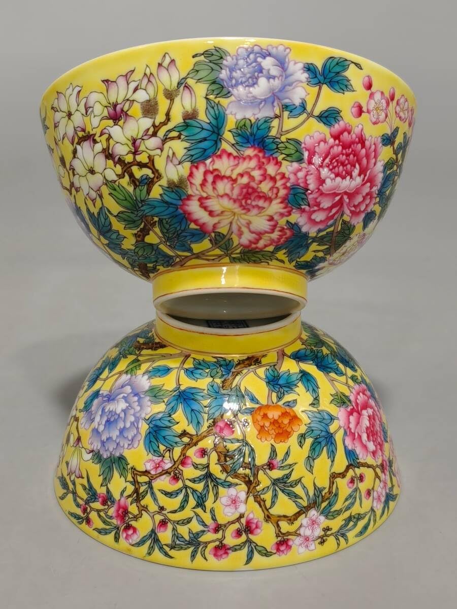 定窯紫金釉鹿紋碗 唐物 中国古玩 中国美術 唐物 擺件 A895 定窯紫金釉