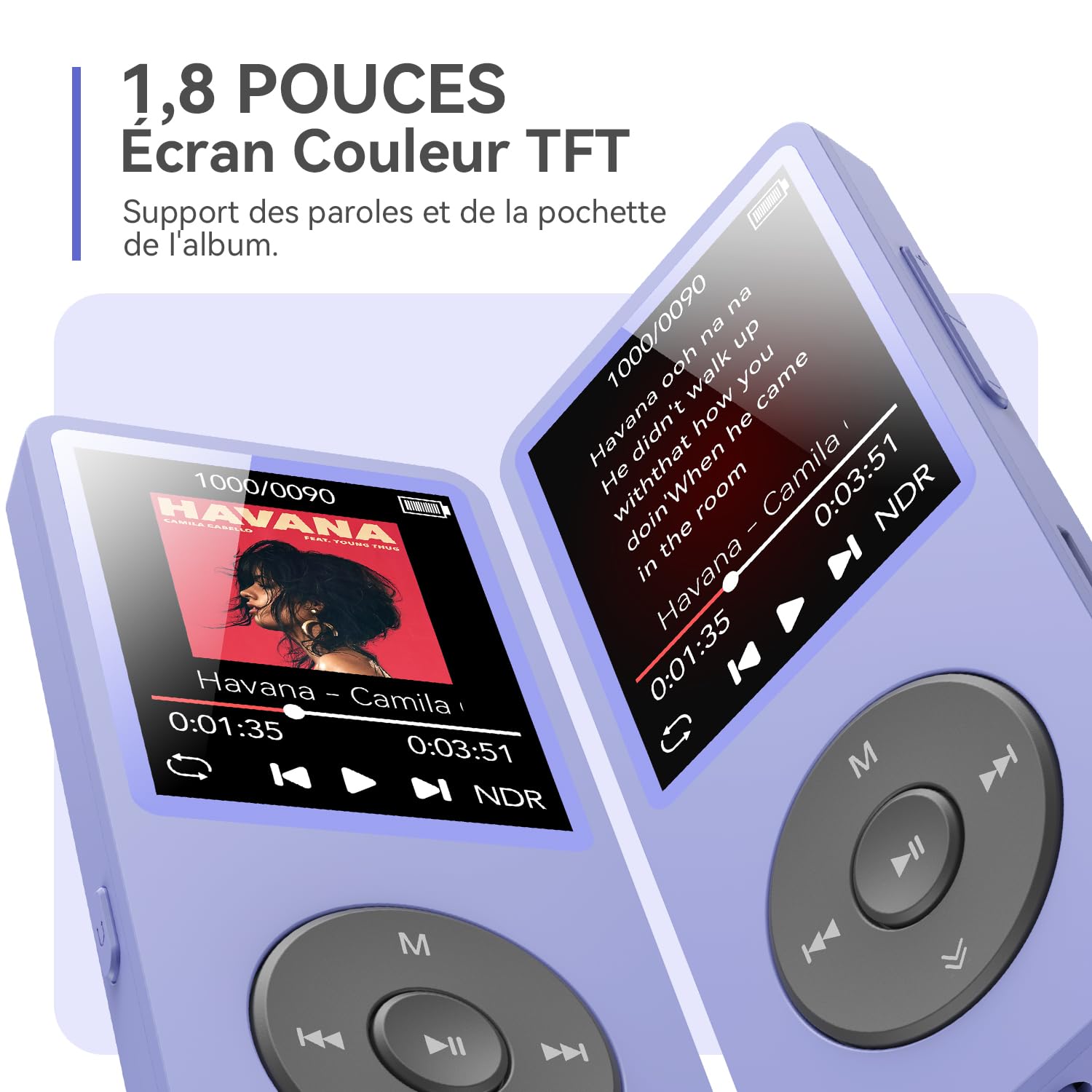 AGPTEK Lecteur MP3 Bluetooth 5.3 32Go, Baladeur MP3 Numérique pour Enfants