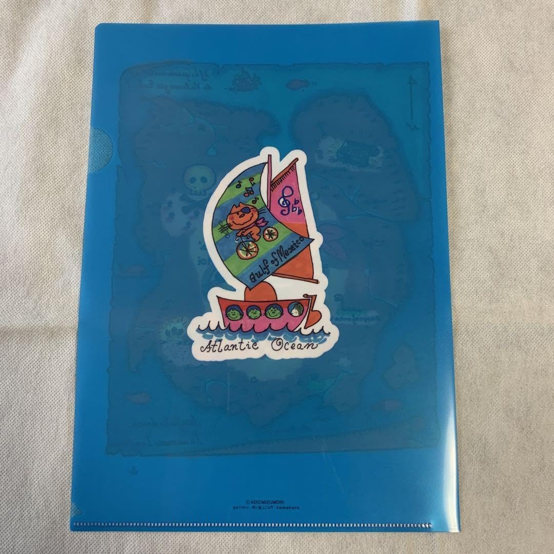 Amazon.co.jp: 水森亜土 亜土ちゃんA4クリアファイル3枚セット超