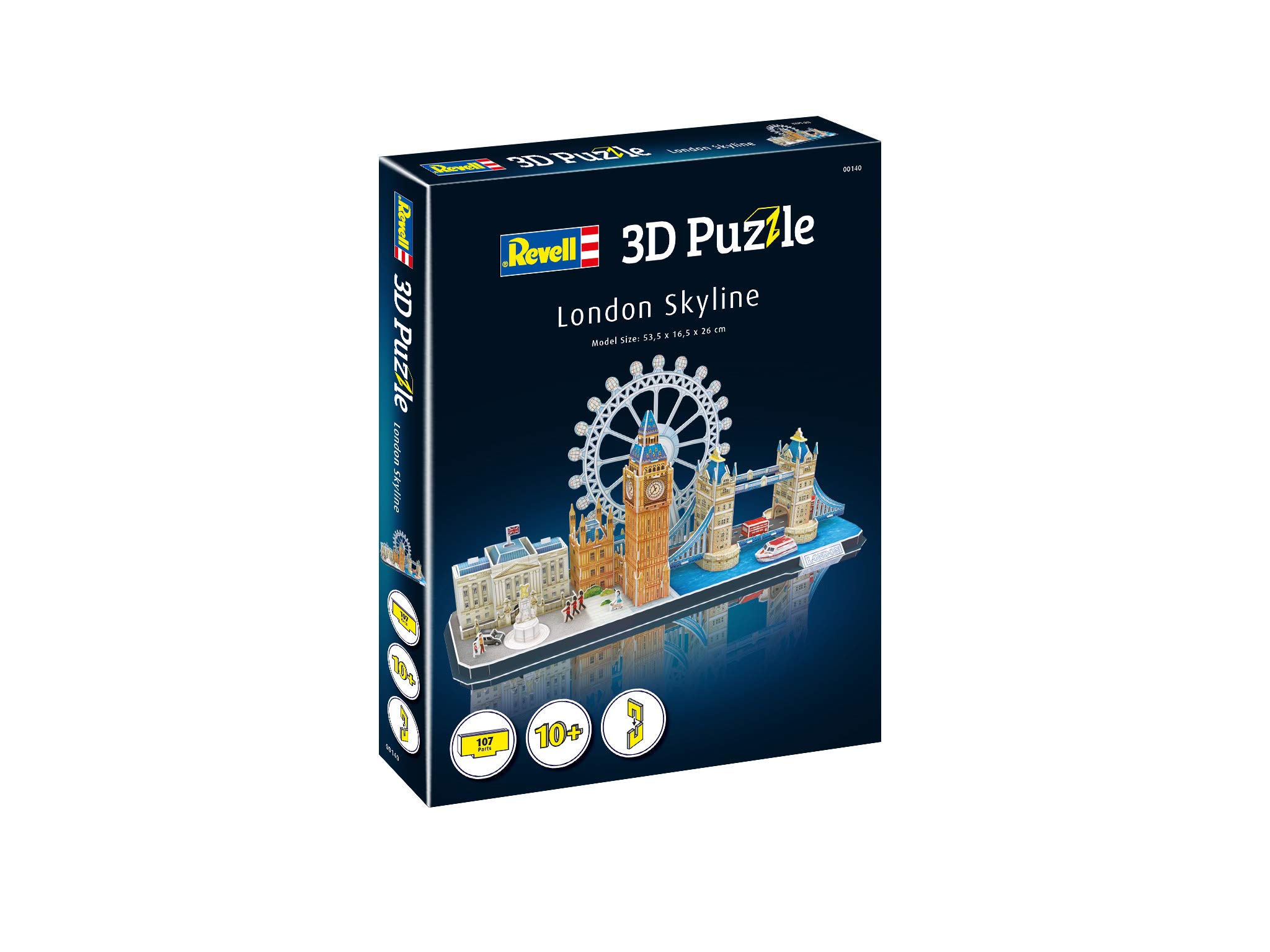 Revell 3D Puzzle 00140 London Skyline 107 Pieces, Highly Detailed, Over 53cm in length, Fun & Easy To Build - Image 4