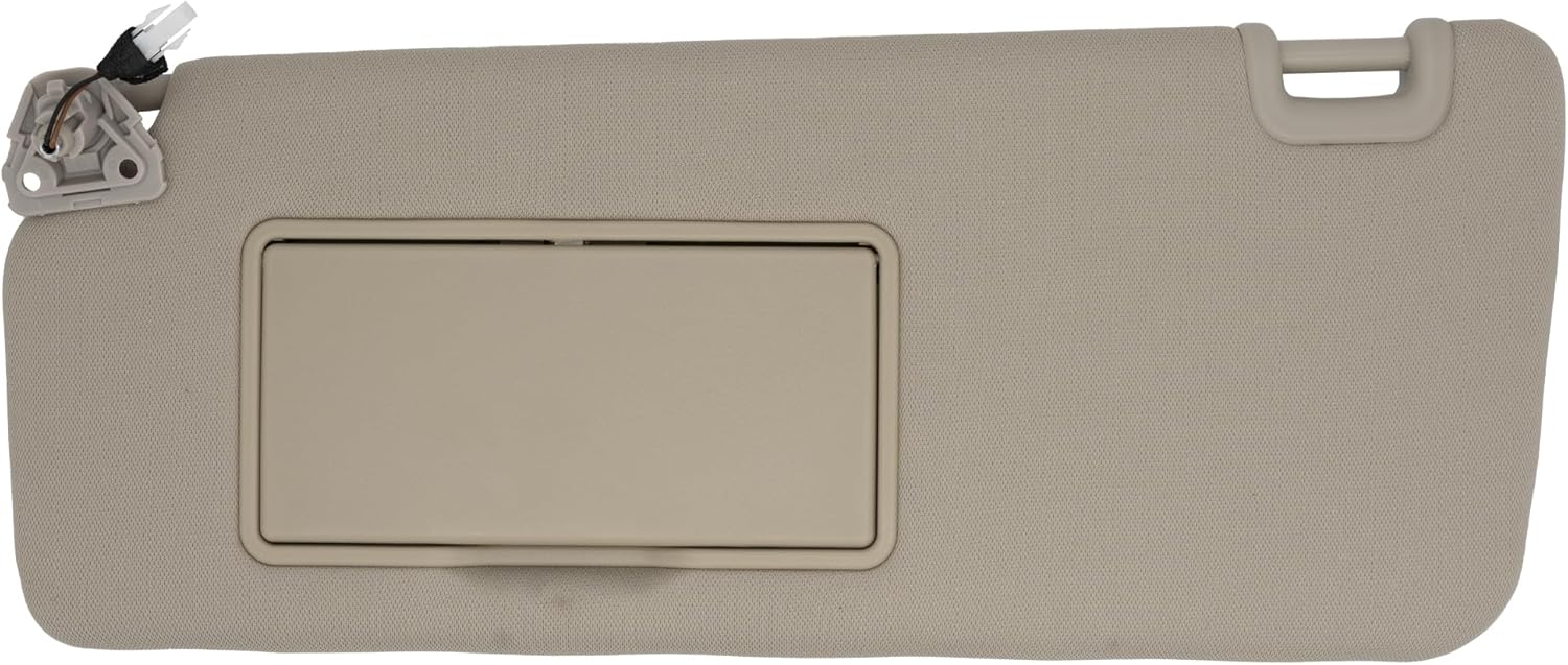 Sun Visor Fits for Nissan Titan 2016-2024 Left Driver Side Replaces 96401-EZ70B Beige