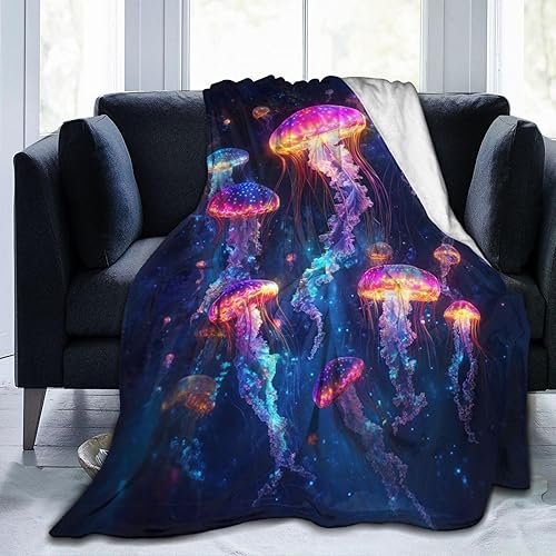 Miniatura 6 de Manta de regalo para niñas y mujeres, manta de franela de vellón suave y ligera para decoración de cama, sofá, 50 x 40 pulgadas