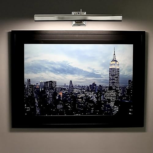 Miniatura 3 de WAC Lighting dweLED, Hemmingway - Luz LED ajustable de 24 pulgadas, 2700 K en níquel pulido