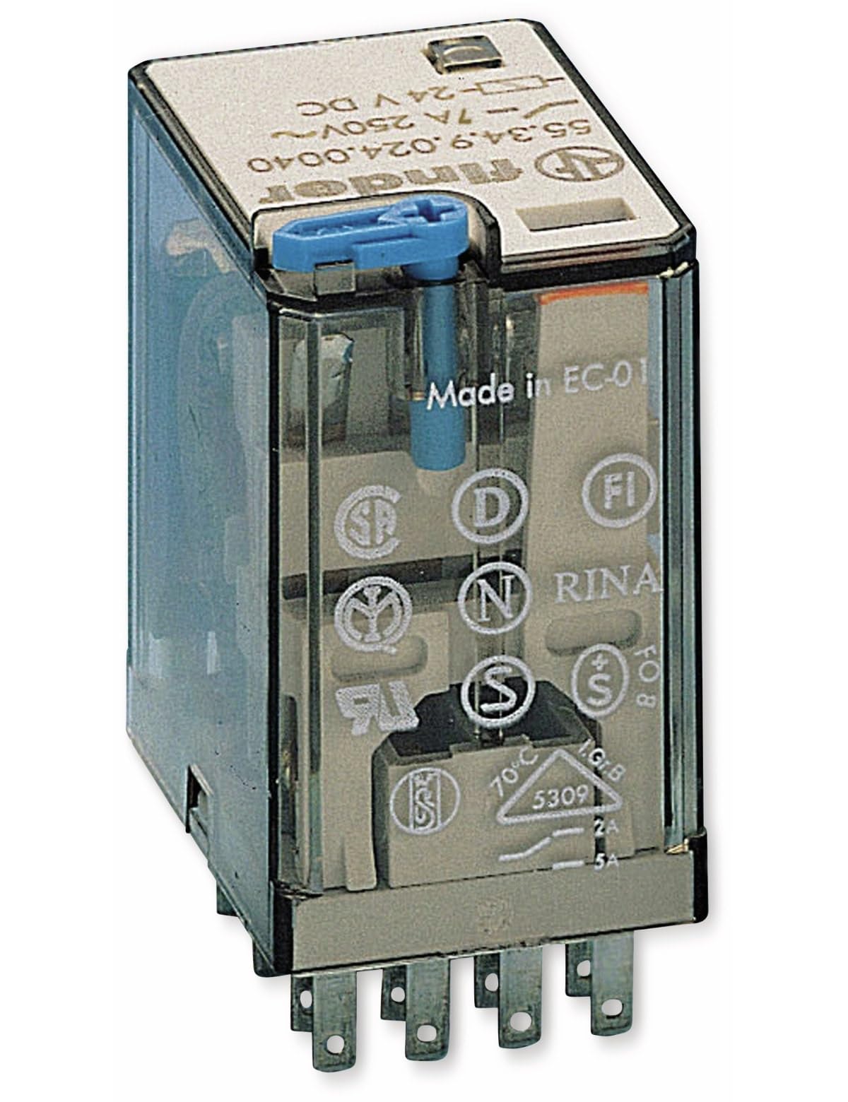 Finder 55.34.9.024.0040 4P Relay 24VAC 94.04