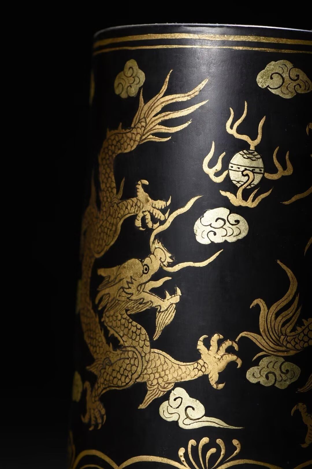 Feng Shui drewniany uchwyt na długopis, dekoracja domu, uchwyt na długopisy do biura, uchwyt na długopisy w stylu vintage, kredki, biuro, gabinet, rok