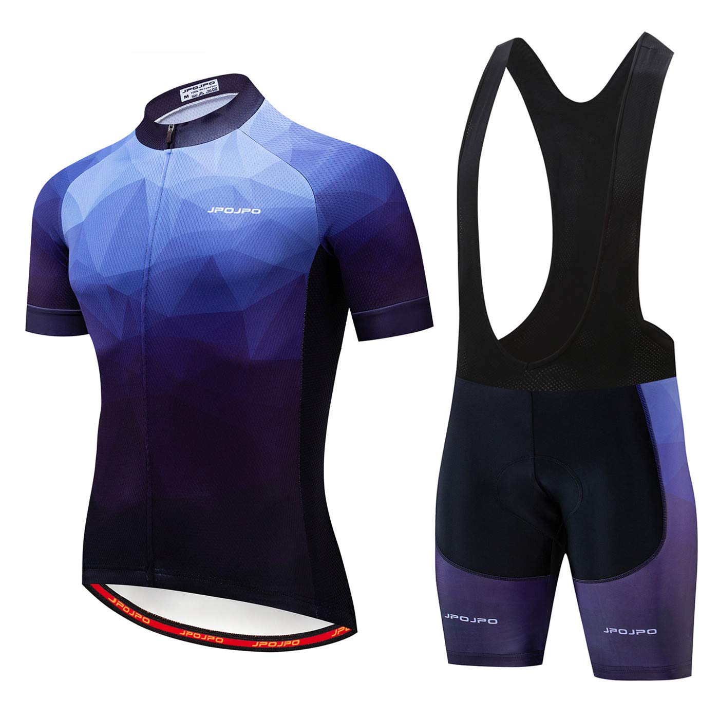 Hotlion Herren Radtrikot Set Trägerhose Sommer Radfahren Kleidung Anzug Pro Team Bike Kleidung