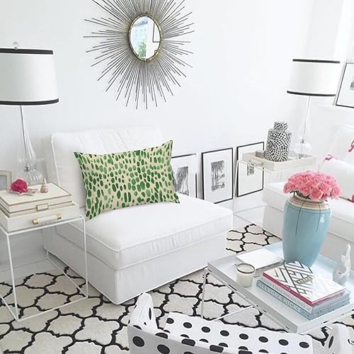 Miniatura 5 de Chinoiserie Touches - Fundas de almohada de estilo asiático con toques azules y blancos, funda de almohada de antílope colorido, decoración del