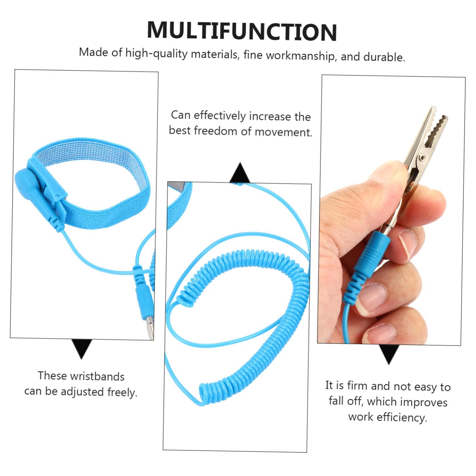 Techni-Pro 10065610 - Paper, Blue, ESD-Safe, 8.5' x 11' Sheet, 500 Sheets/Ream