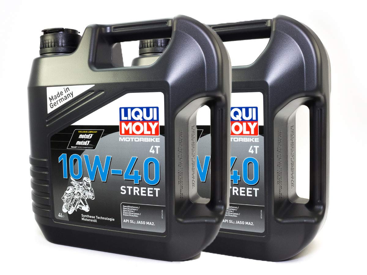 Liqui Moly Huile de moteur haute performance 10 W – 40 Lot de 2 x 4 l
