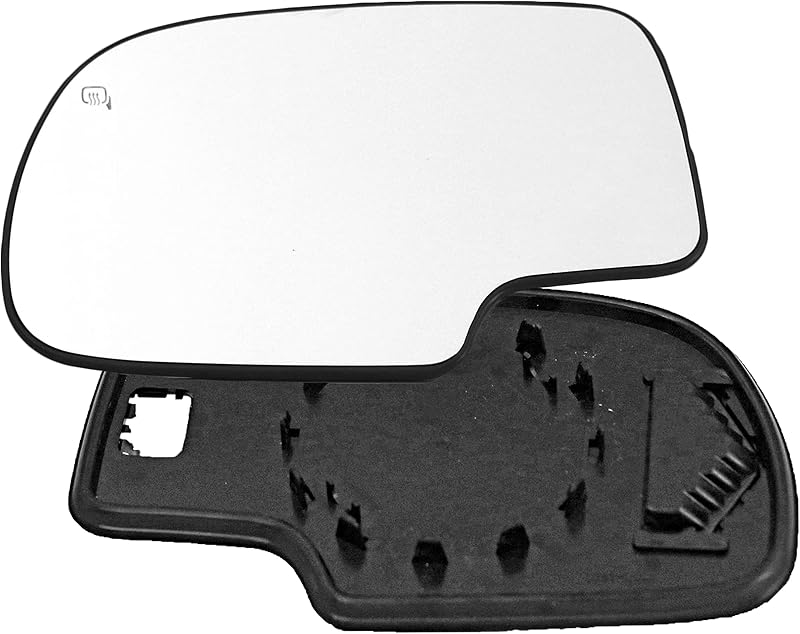 Vidro de espelho retrovisor esquerdo aquecido hanadweo para Cadillac Escalade, Chevrolet Avalanche, Silverado, Suburban, Tahoe e GMC Sierra/Yukon 1999-2007 – 1 unidade