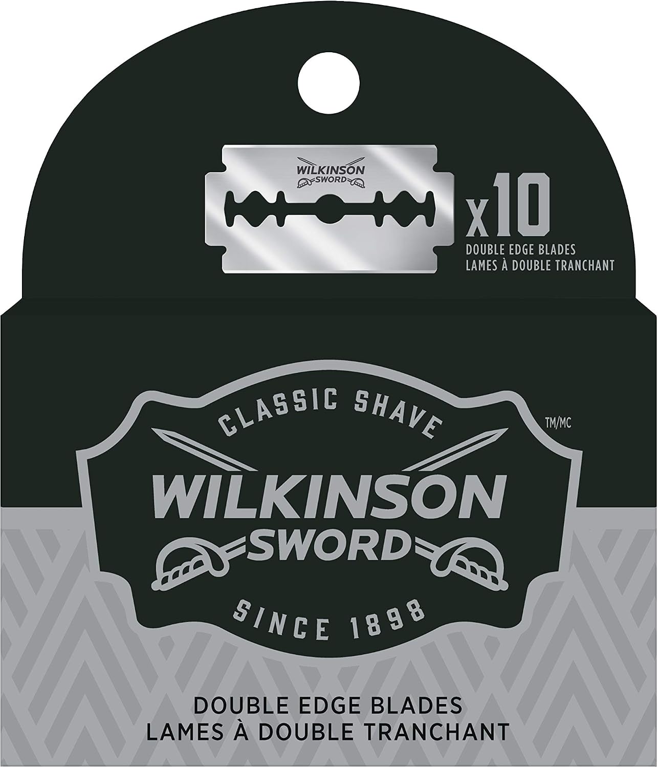 Wilkinson Sword Vintage Double Edge Safety Razor Blades, Pack of 10