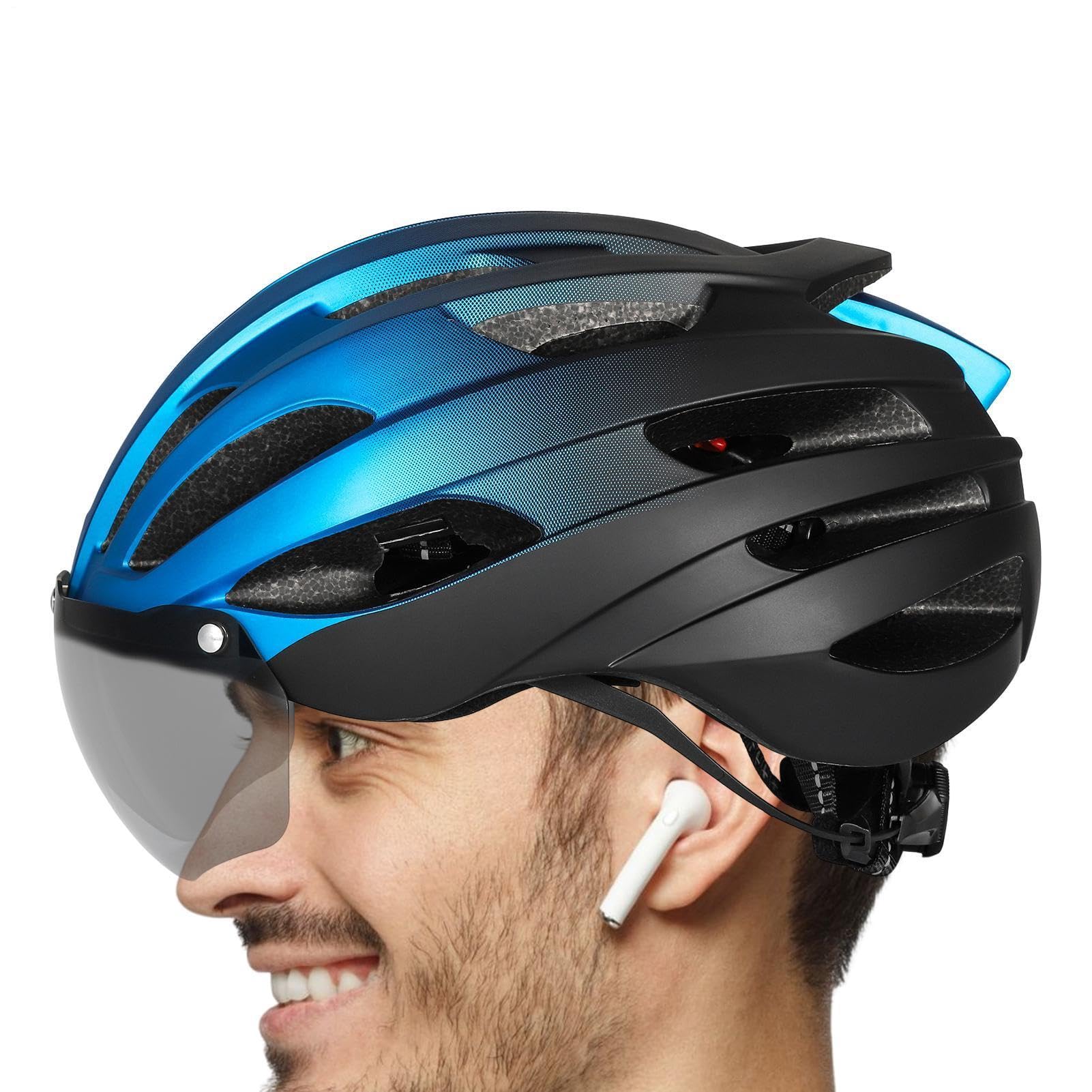 Kaski rowerowe dla dorosłych, kask rowerowy dla mężczyzn, oddychająca ochrona,